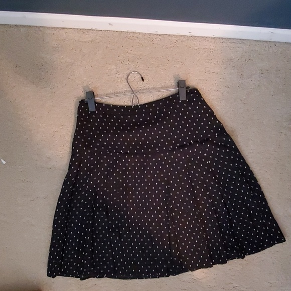 EUC Halogen polka dot pleated skirt - Picture 2 of 6